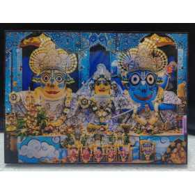 Buy Rajapur Jagannath 5×7 Inch Laminated Photo–Official Mayapur Store
