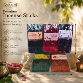 ISKCON Mayapur Incense Stick Combo Pack – Buy 4 Get 1 Free