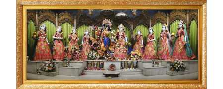 ISKCON Mayapur Lamination Frame 15×36 – Mayapur Store